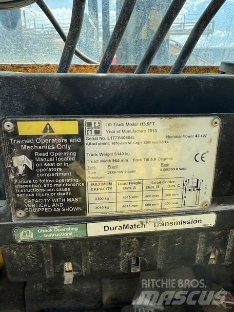Hyster H 35 FT LPG (dujiniai) krautuvai