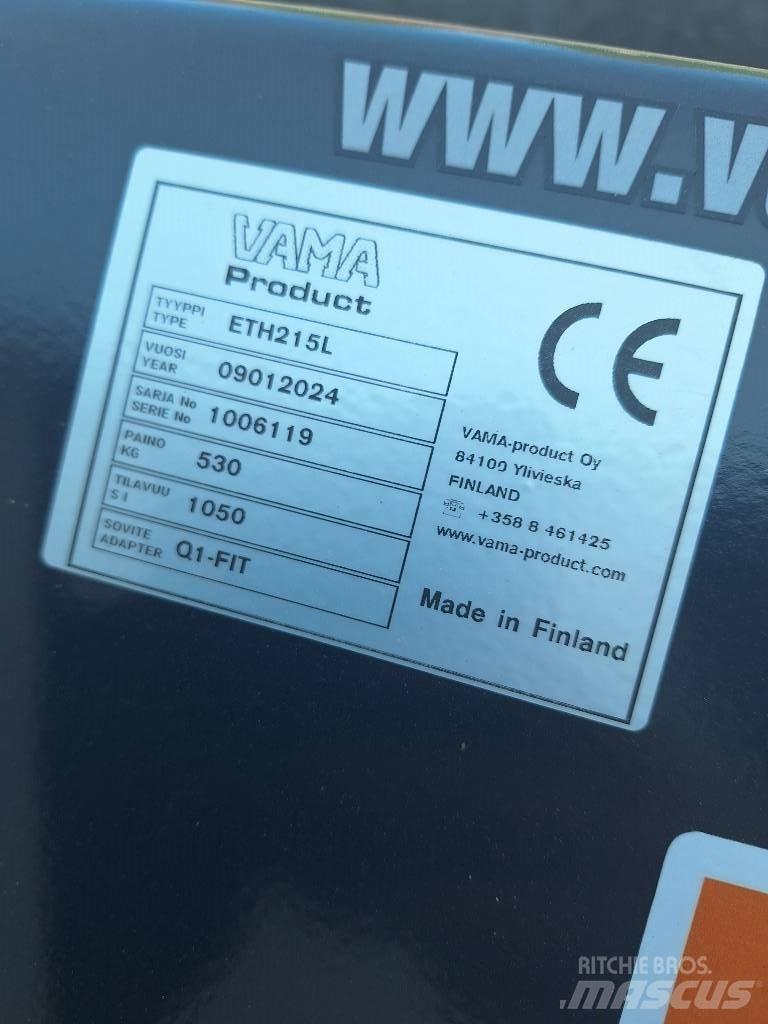 Vama ETH 215 L Aplinkos tvarkymas - Kita