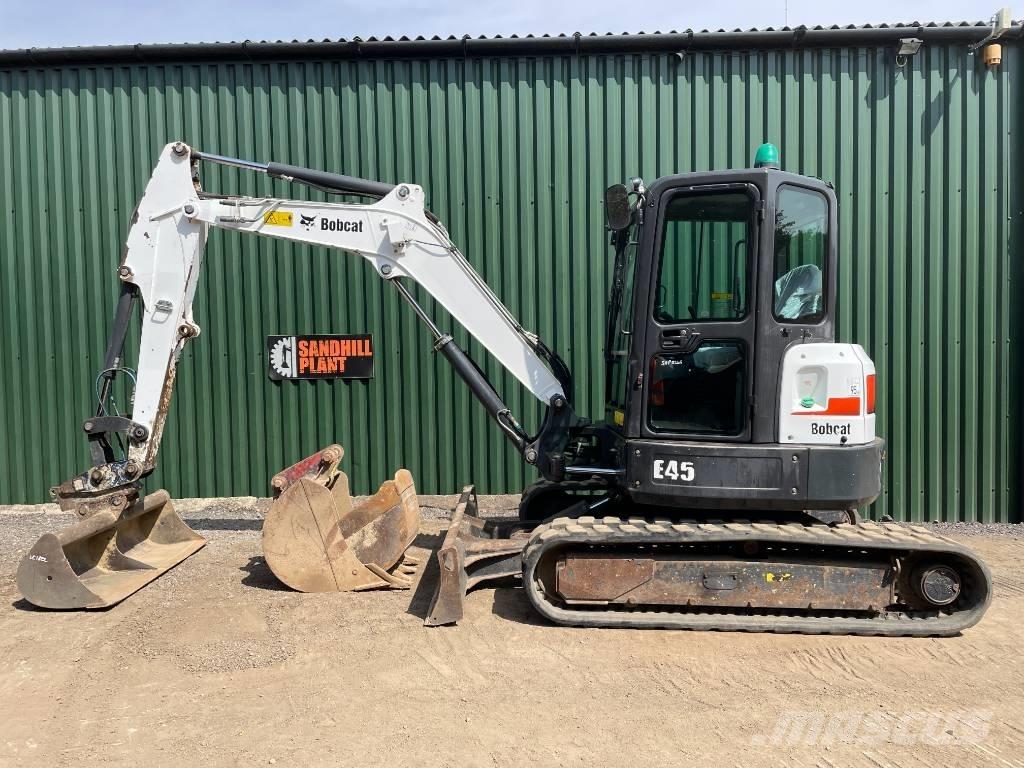 Bobcat E 45 Mini ekskavatoriai < 7 t