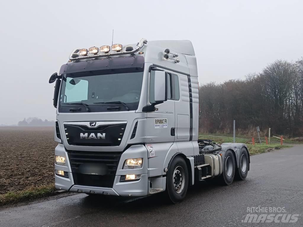 MAN TGX 33.580 Naudoti vilkikai