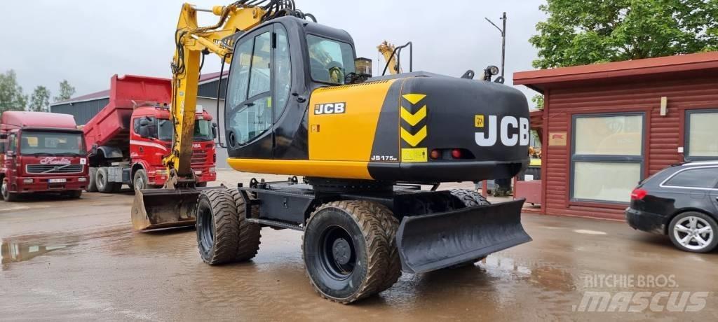JCB JS 175 W Ratiniai ekskavatoriai