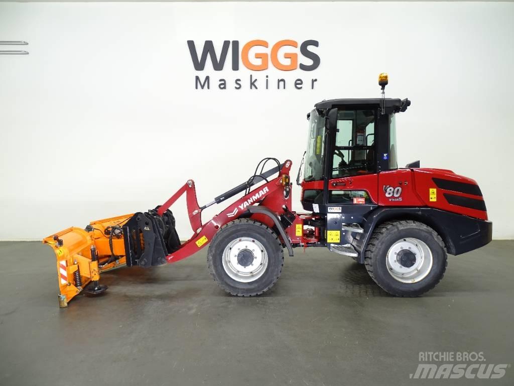 Yanmar V80-5 Naudoti ratiniai krautuvai