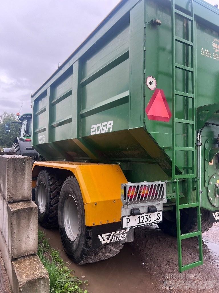 Western WF20GR Grūdų vežimėliai