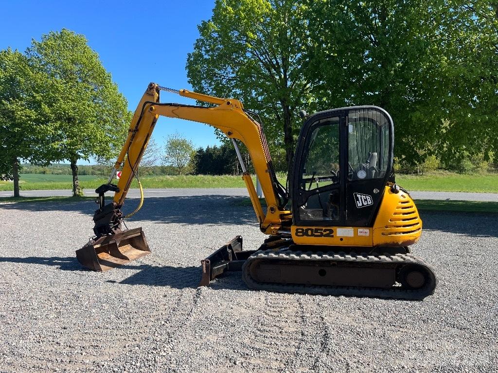 JCB 8052 Mini ekskavatoriai < 7 t