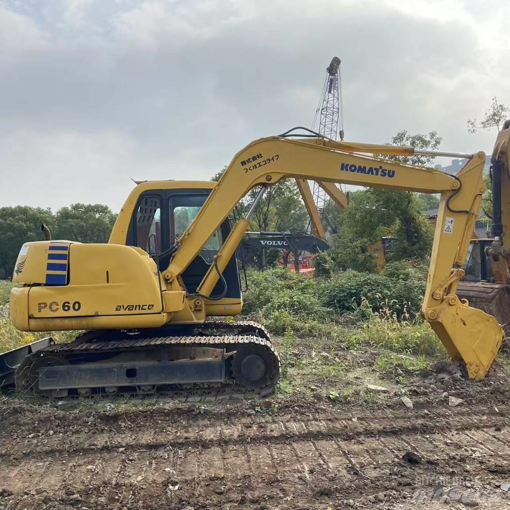 Komatsu PC 60 Vikšriniai ekskavatoriai
