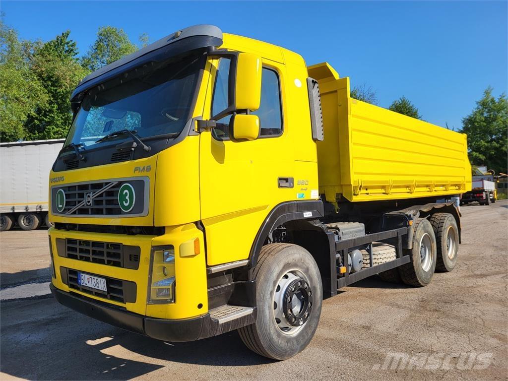 Volvo FM9 380 6X4 Savivarčių priekabų vilkikai
