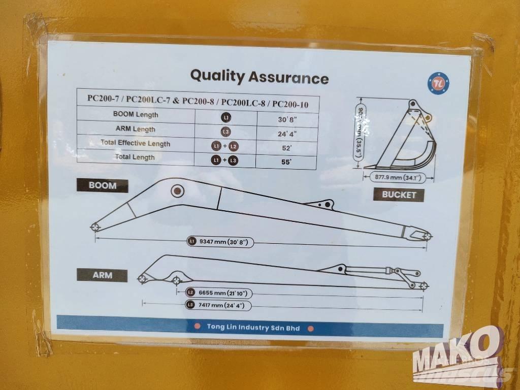 Komatsu PC 210 LC-10 Aukštuminiai ekskavatoriai