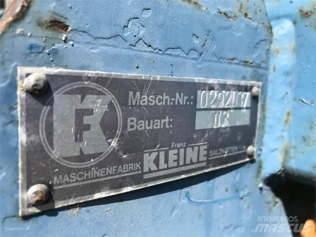 Kleine Uni Corn 3 Sėjimo technika