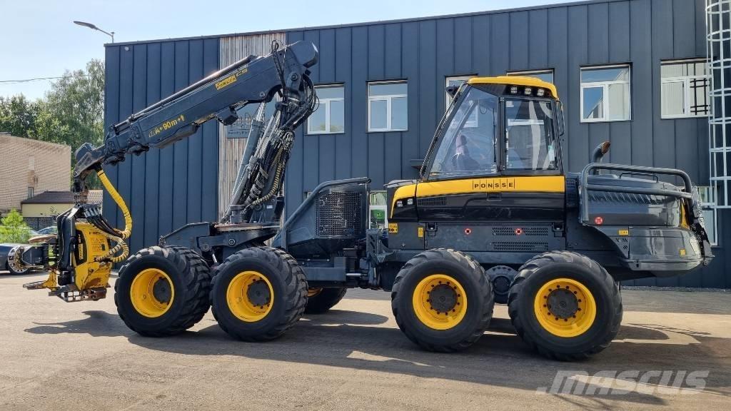 Ponsse Ergo 8W Miško technika (Harvesteriai)