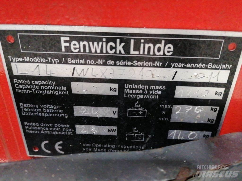 Linde L14 Rankiniai vėžimėliai