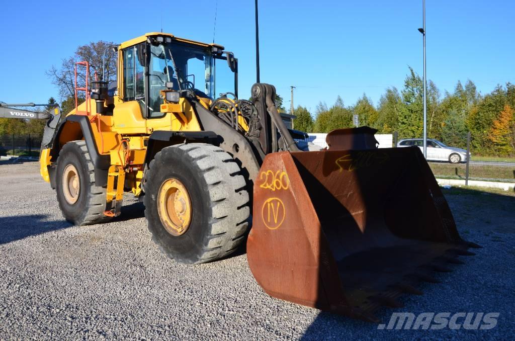 Volvo L180 H L 180 H Naudoti ratiniai krautuvai