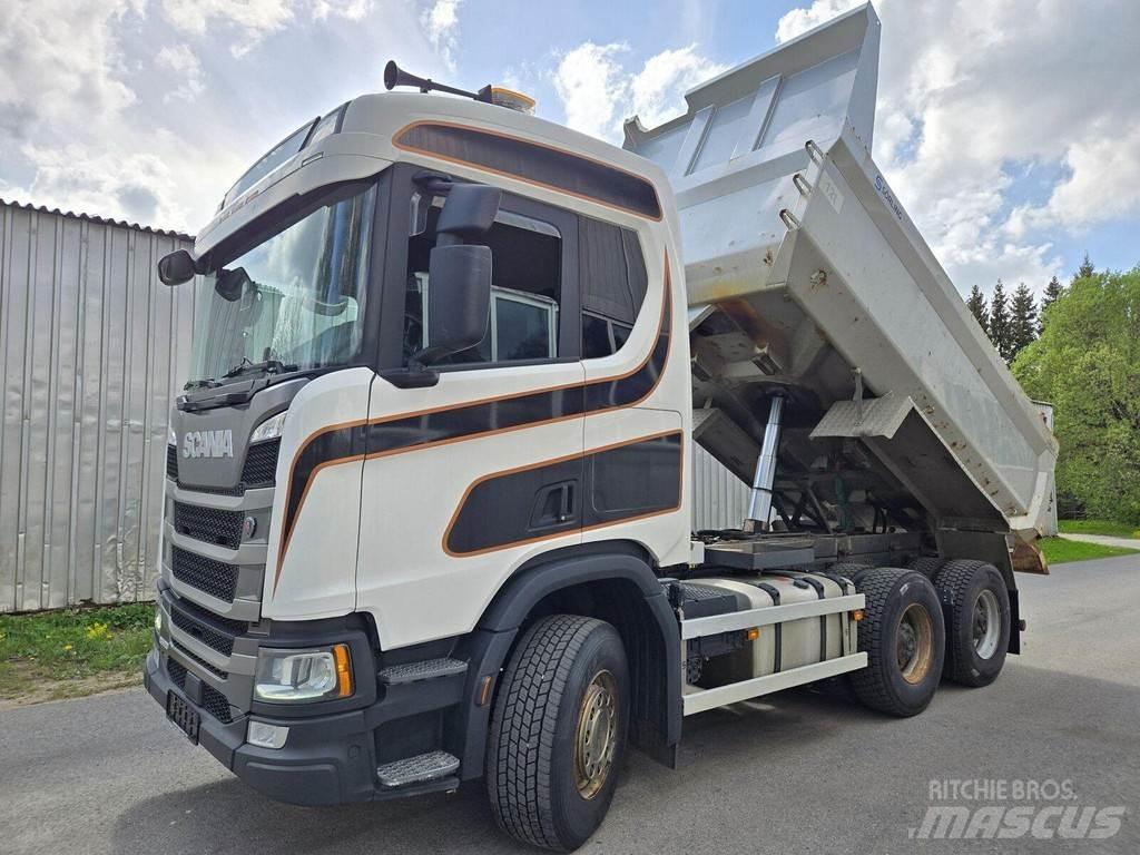 Scania R500 6X4 Savivarčių priekabų vilkikai