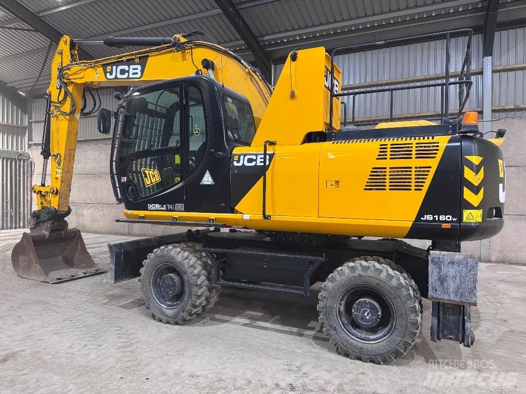 JCB JS 160 W Atliekų / pramoniniai krautuvai