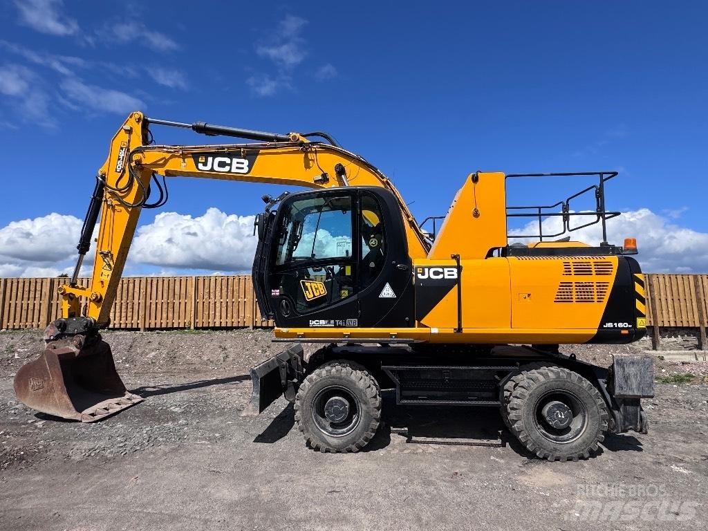 JCB JS 160 W Atliekų / pramoniniai krautuvai