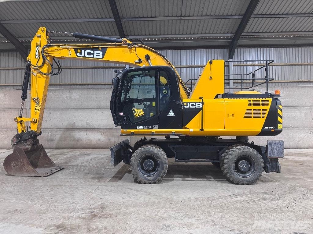 JCB JS 160 W Atliekų / pramoniniai krautuvai