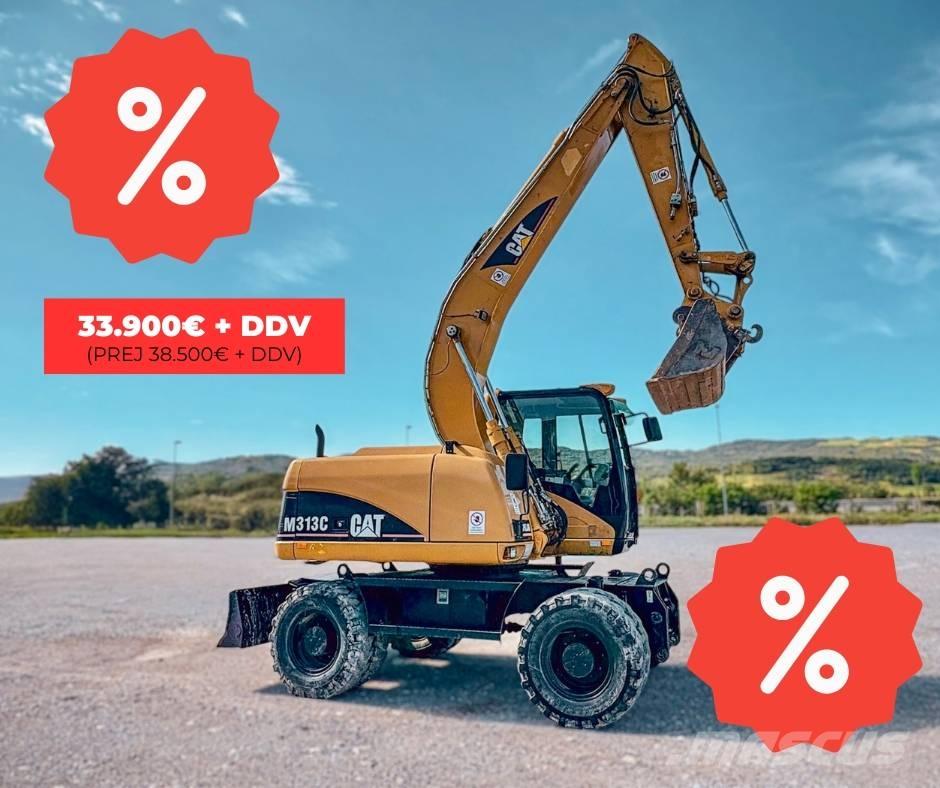 CAT M 313 C Ratiniai ekskavatoriai