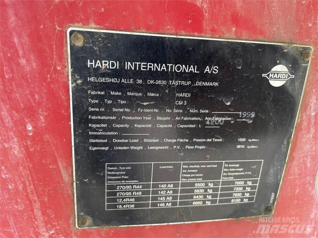Hardi CM 3 Prikabinami purkštuvai