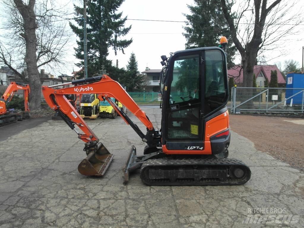 Kubota U 27-4 Mini ekskavatoriai < 7 t