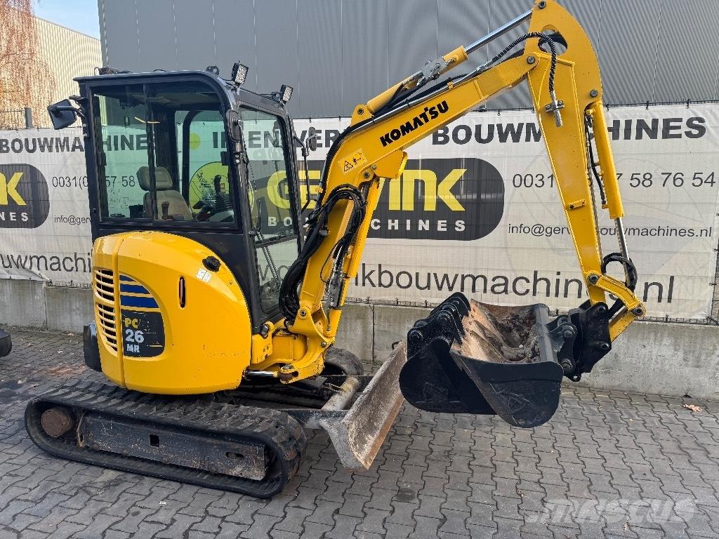 Komatsu PC 26 MR-3 Mini ekskavatoriai < 7 t