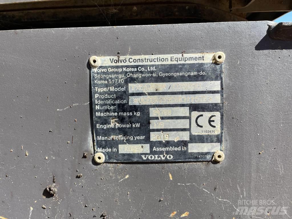 Volvo ECR 235 Vikšriniai ekskavatoriai