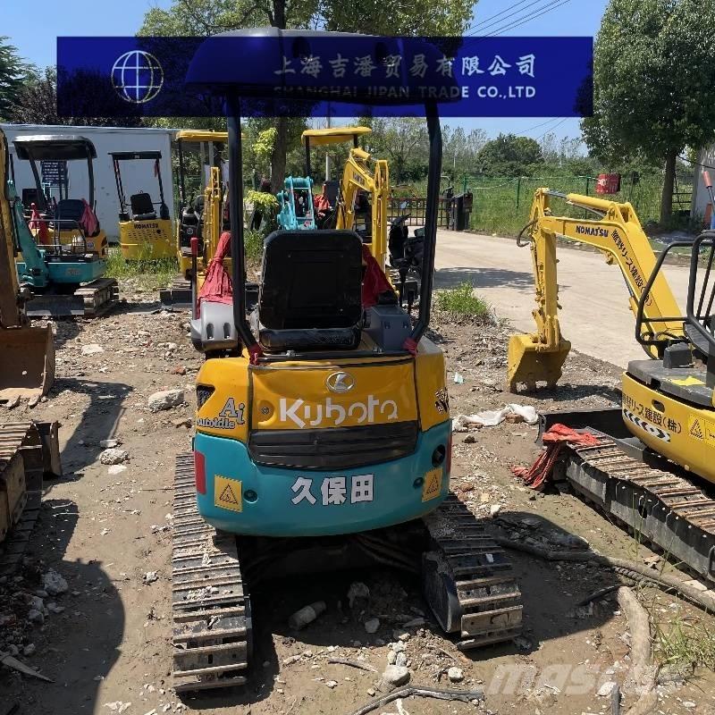 Kubota U 17 Mini ekskavatoriai < 7 t