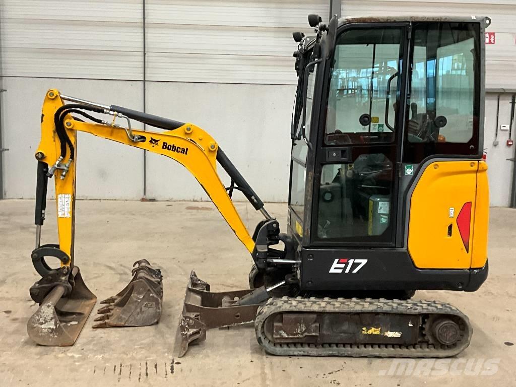 Bobcat E 17 Mini ekskavatoriai < 7 t