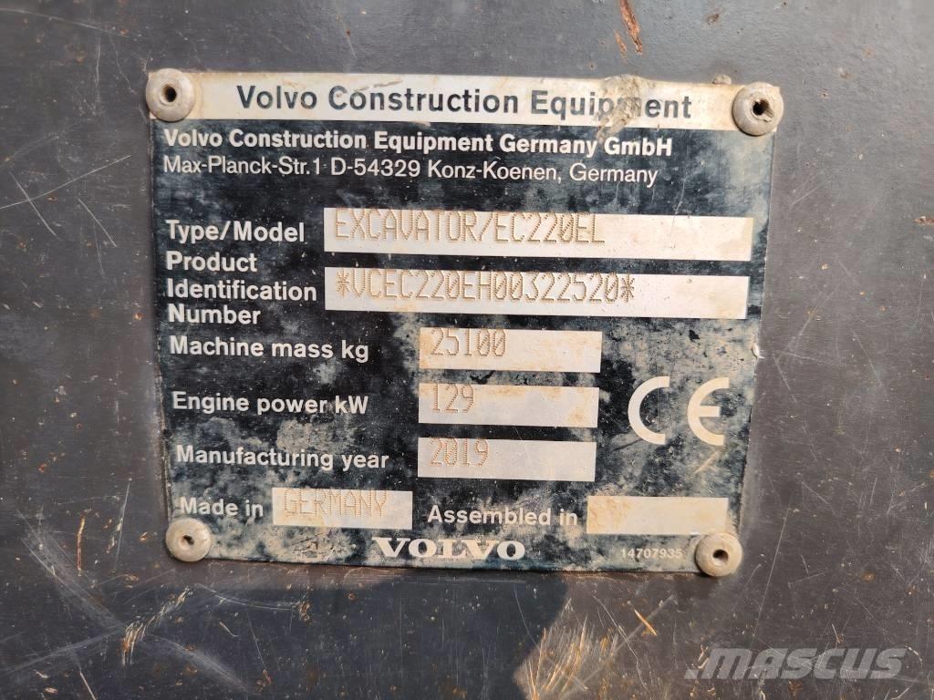 Volvo EC 220 E Vikšriniai ekskavatoriai