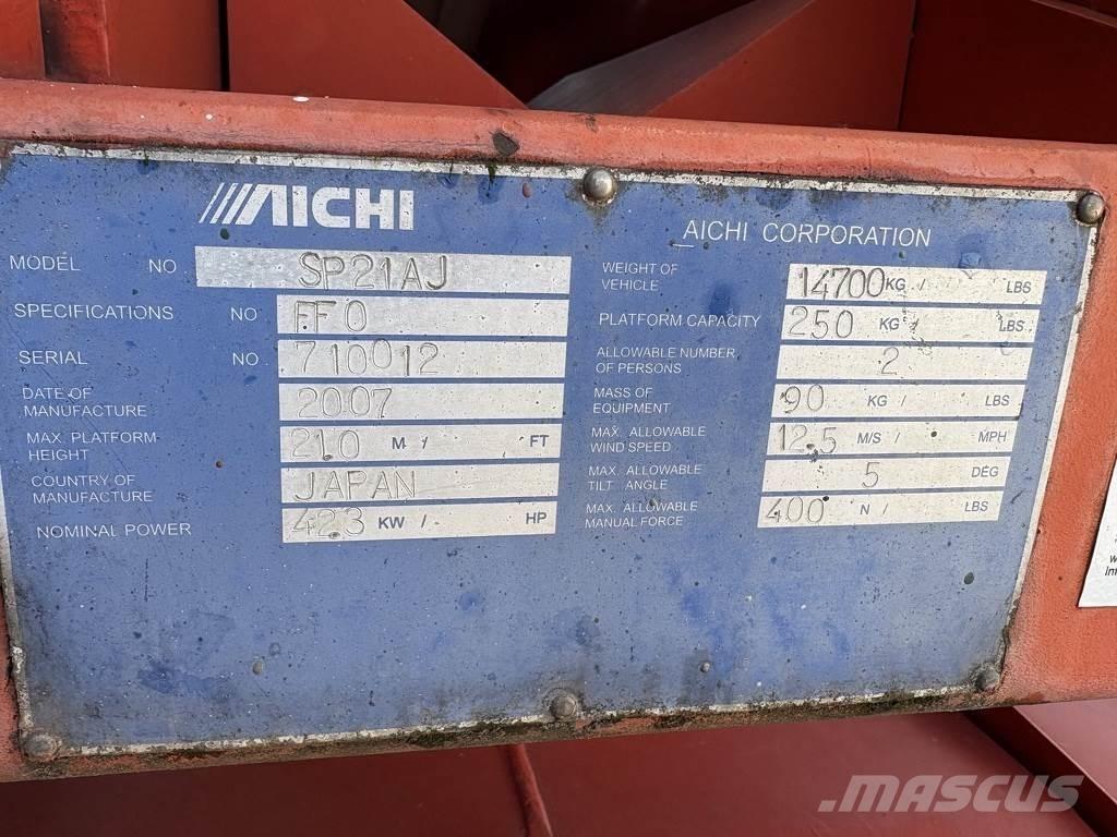 Aichi Sp21aj Teleskopiniai keltuvai