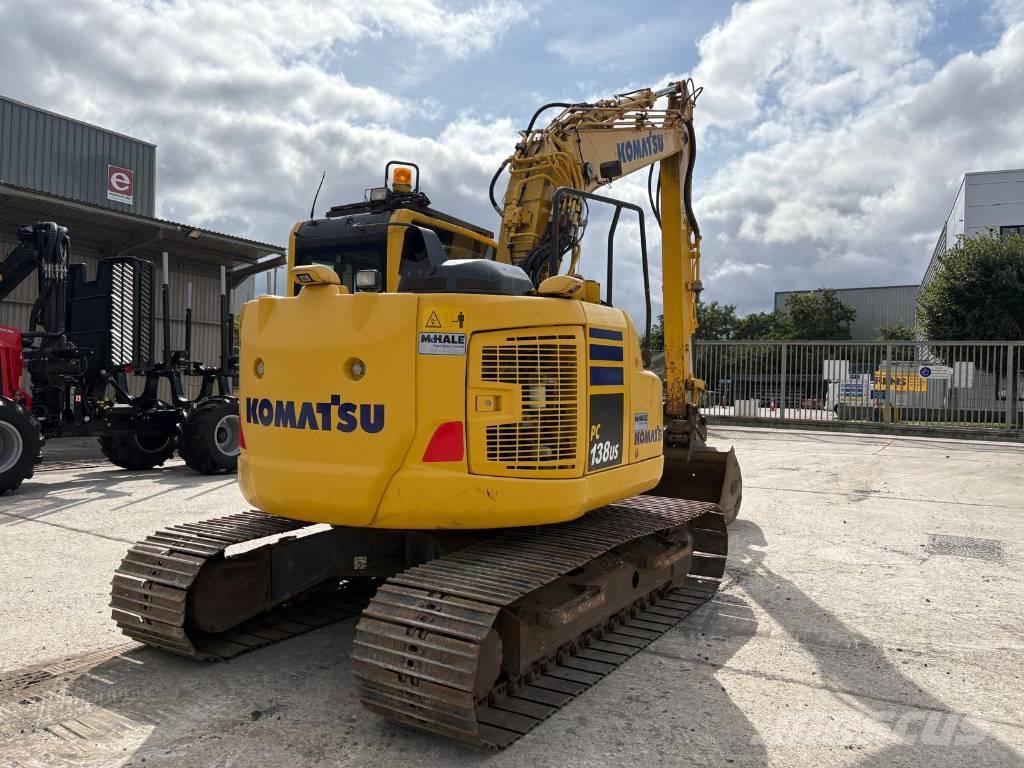 Komatsu PC138US-11 Vikšriniai ekskavatoriai