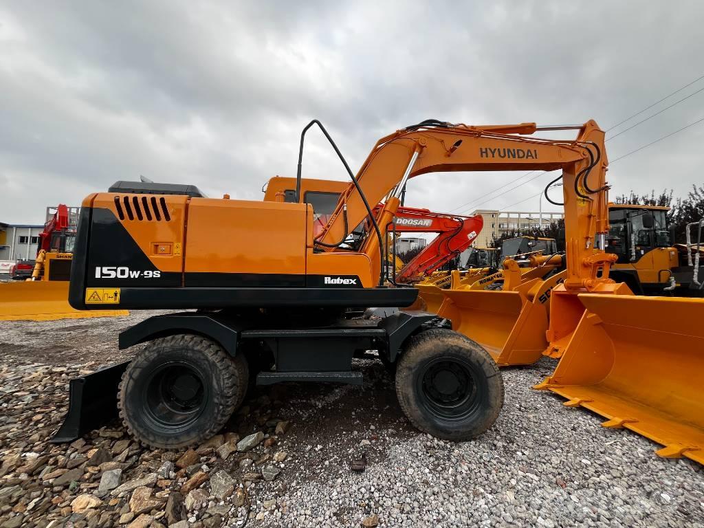 Hyundai 150W-7 Ratiniai ekskavatoriai