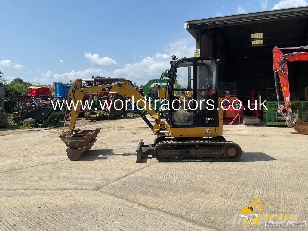 CAT 302.7 D Mini ekskavatoriai < 7 t