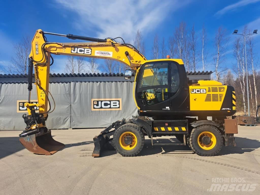 JCB JS 175 W Ratiniai ekskavatoriai