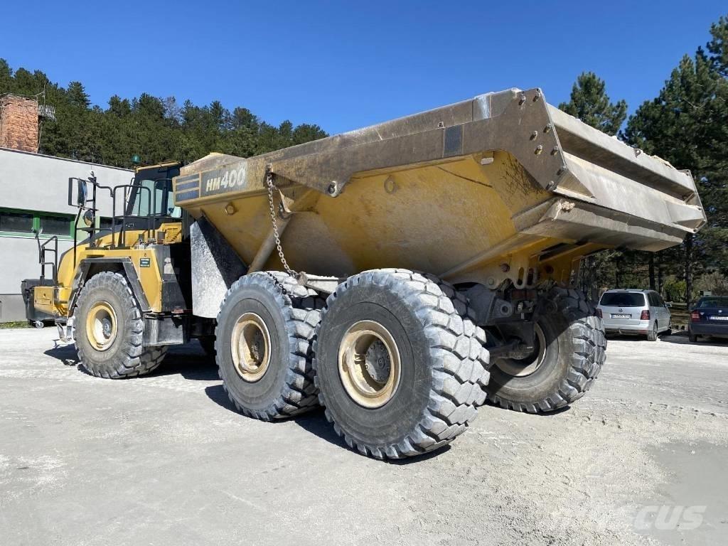Komatsu HM 400 Karjeriniai savivarčiai