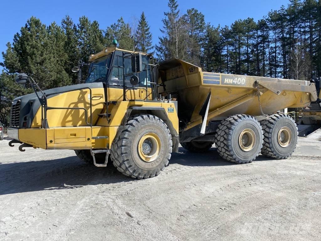 Komatsu HM 400 Karjeriniai savivarčiai