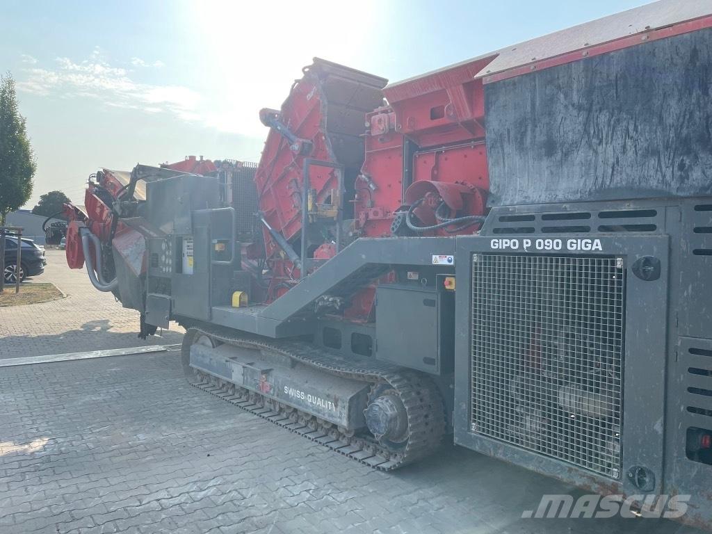 GIPO P090 GIGA Mobilūs smulkintuvai