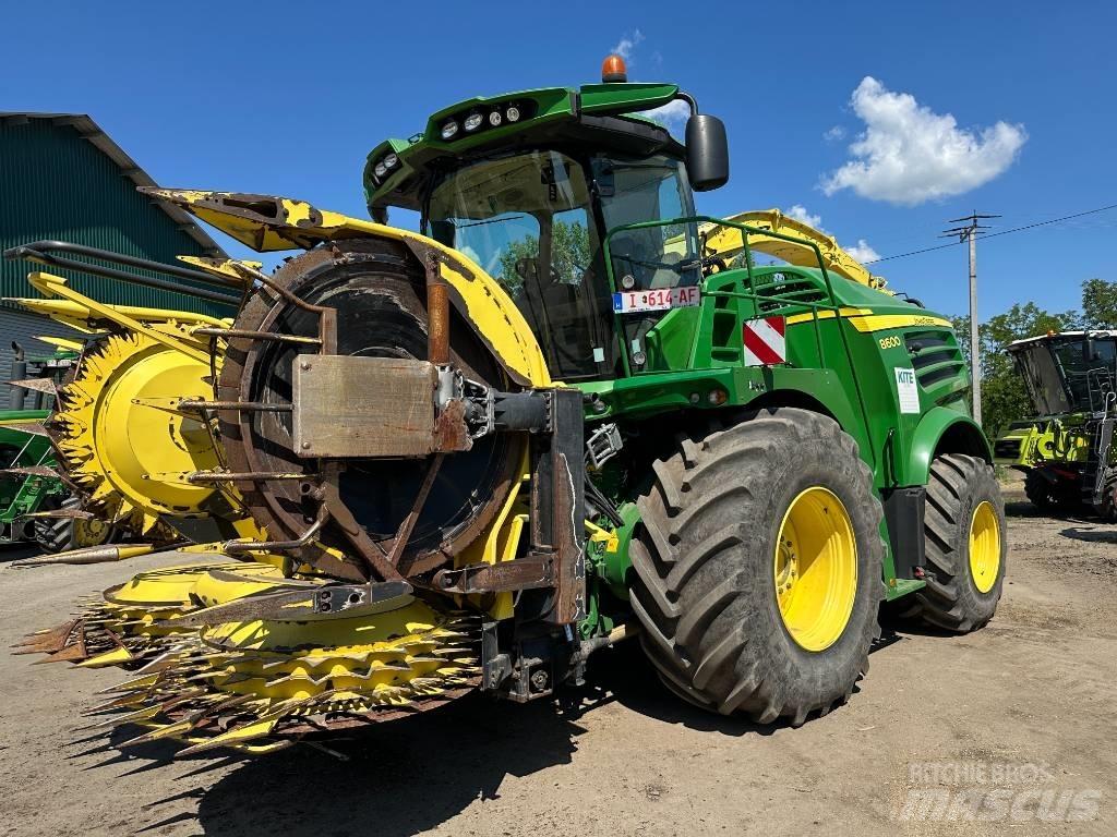 John Deere 8600 Pašarų ruošimo technika