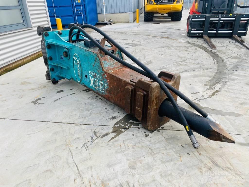 Dehaco ibex4000gs Hidrauliniai kūjai / Trupintuvai