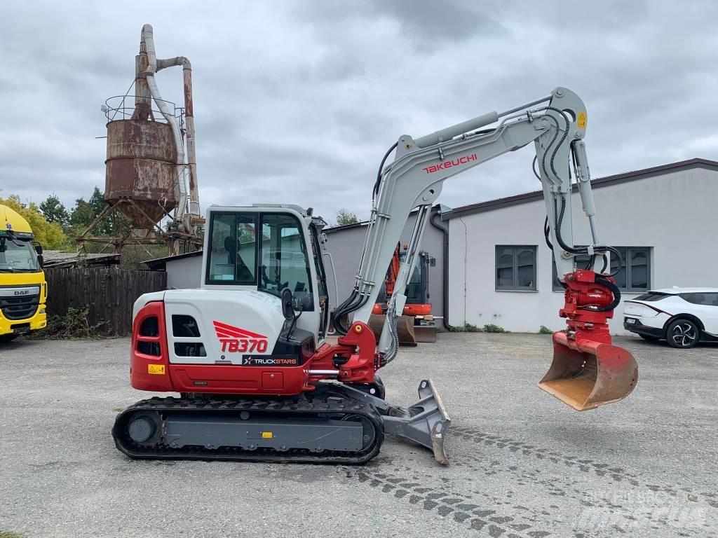 Takeuchi TB 370 Vidutinės galios ekskavatoriai 7-12 t