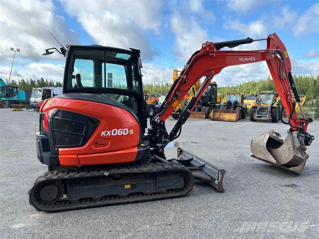 Kubota KX060-5 Mini ekskavatoriai < 7 t