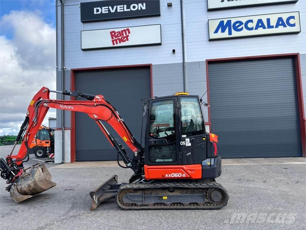 Kubota KX060-5 Mini ekskavatoriai < 7 t