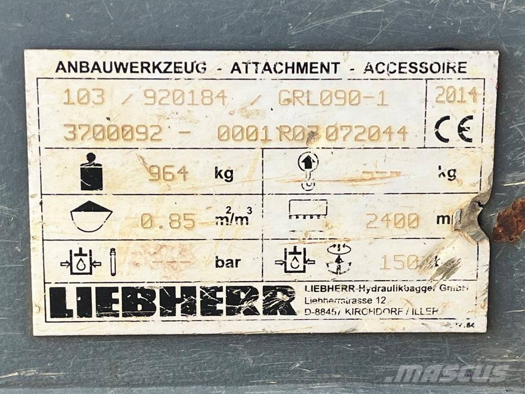 Liebherr SW48 Kaušai