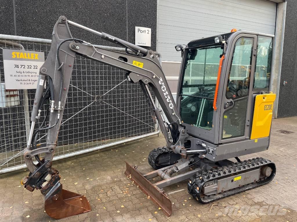 Volvo EC20E Mini ekskavatoriai < 7 t