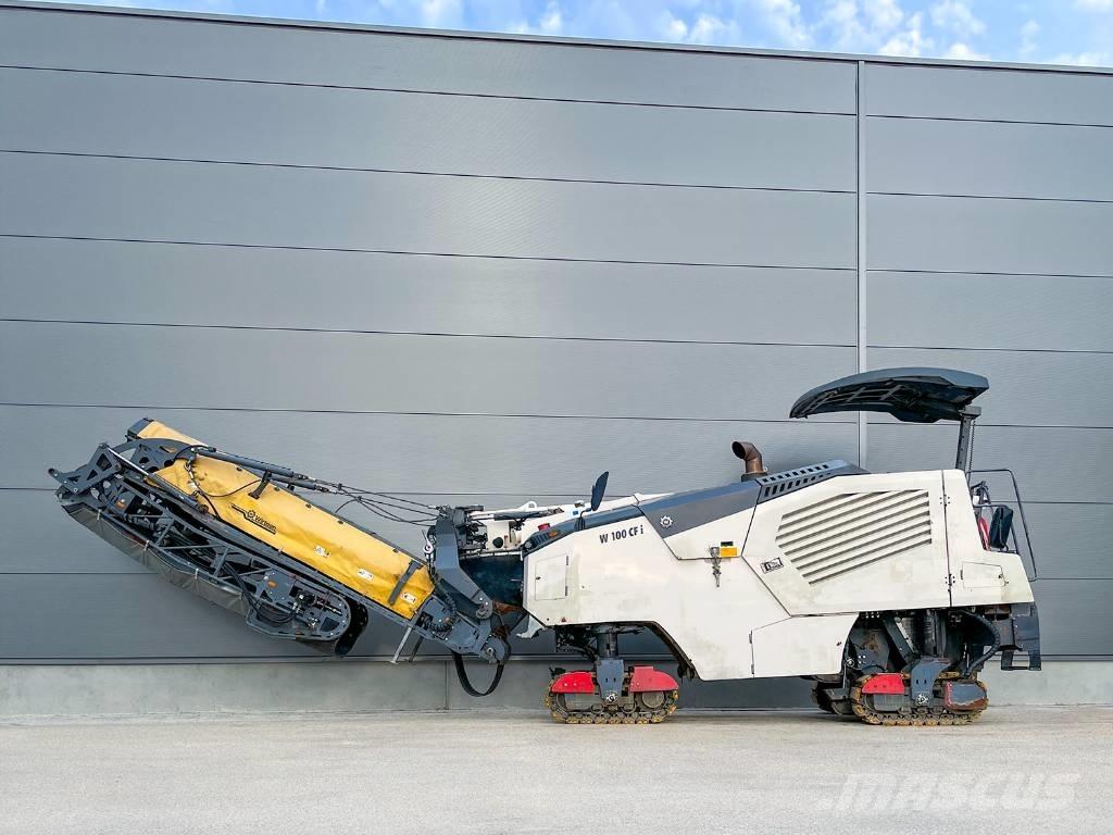 Wirtgen W 100 CFI Asfalto šalto frezavimo technika
