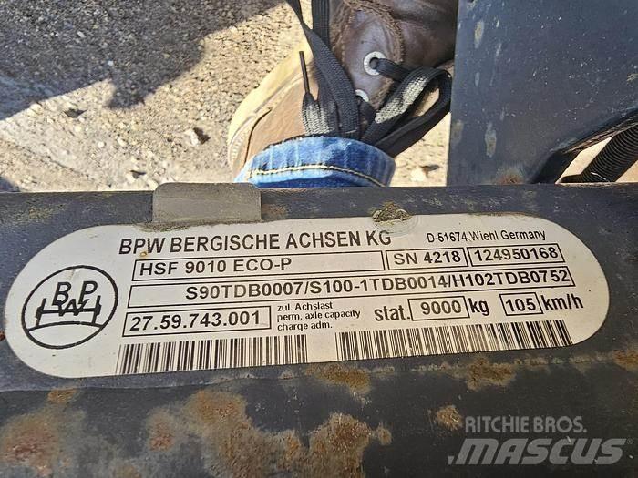 BPW HSF 9010 ECO P Ašys