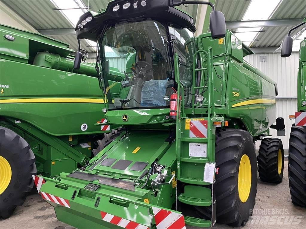 John Deere T550i Derliaus nuėmimo kombainai