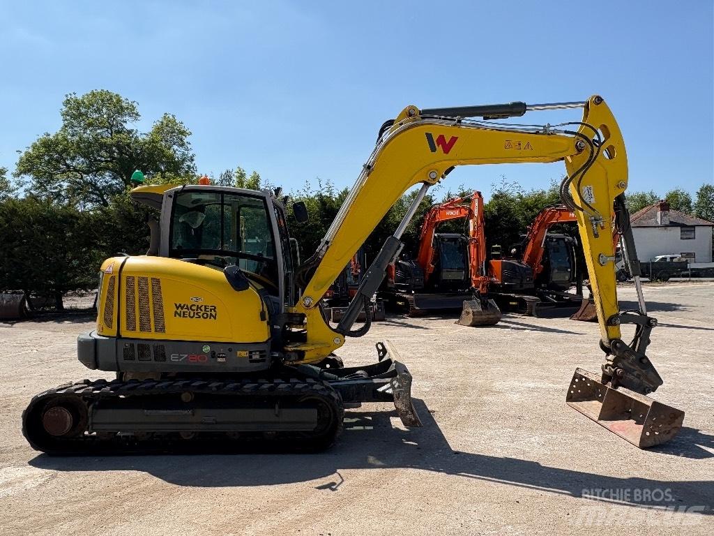Wacker Neuson EZ 80 Vidutinės galios ekskavatoriai 7-12 t