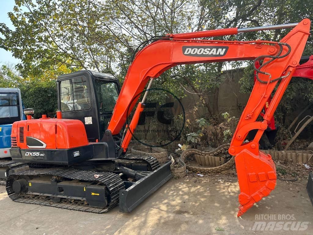 Doosan DX 55 Mini ekskavatoriai < 7 t