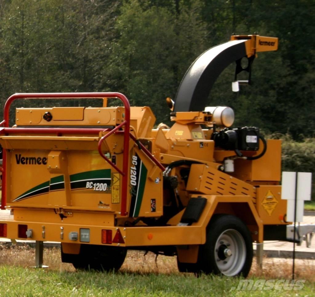Vermeer BC1200XL Medienos smulkintuvai