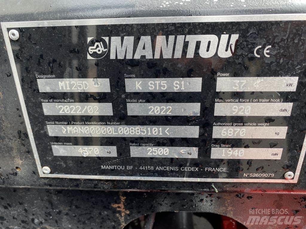 Manitou MI 25 Dyzeliniai krautuvai