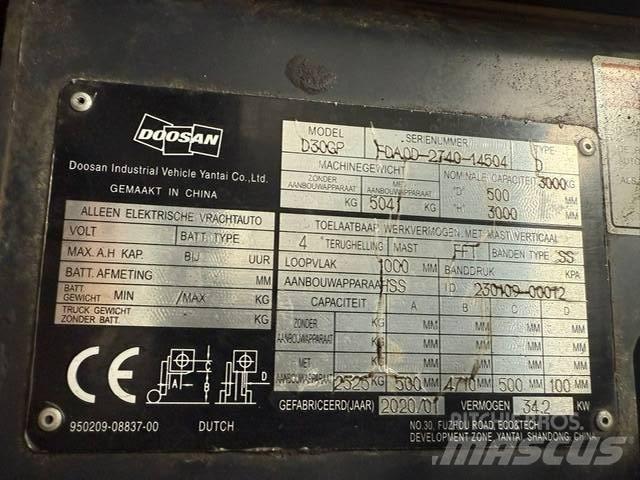 Doosan FD30 Dyzeliniai krautuvai